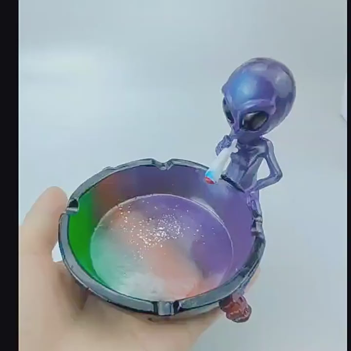 Alien Resin Ashtray